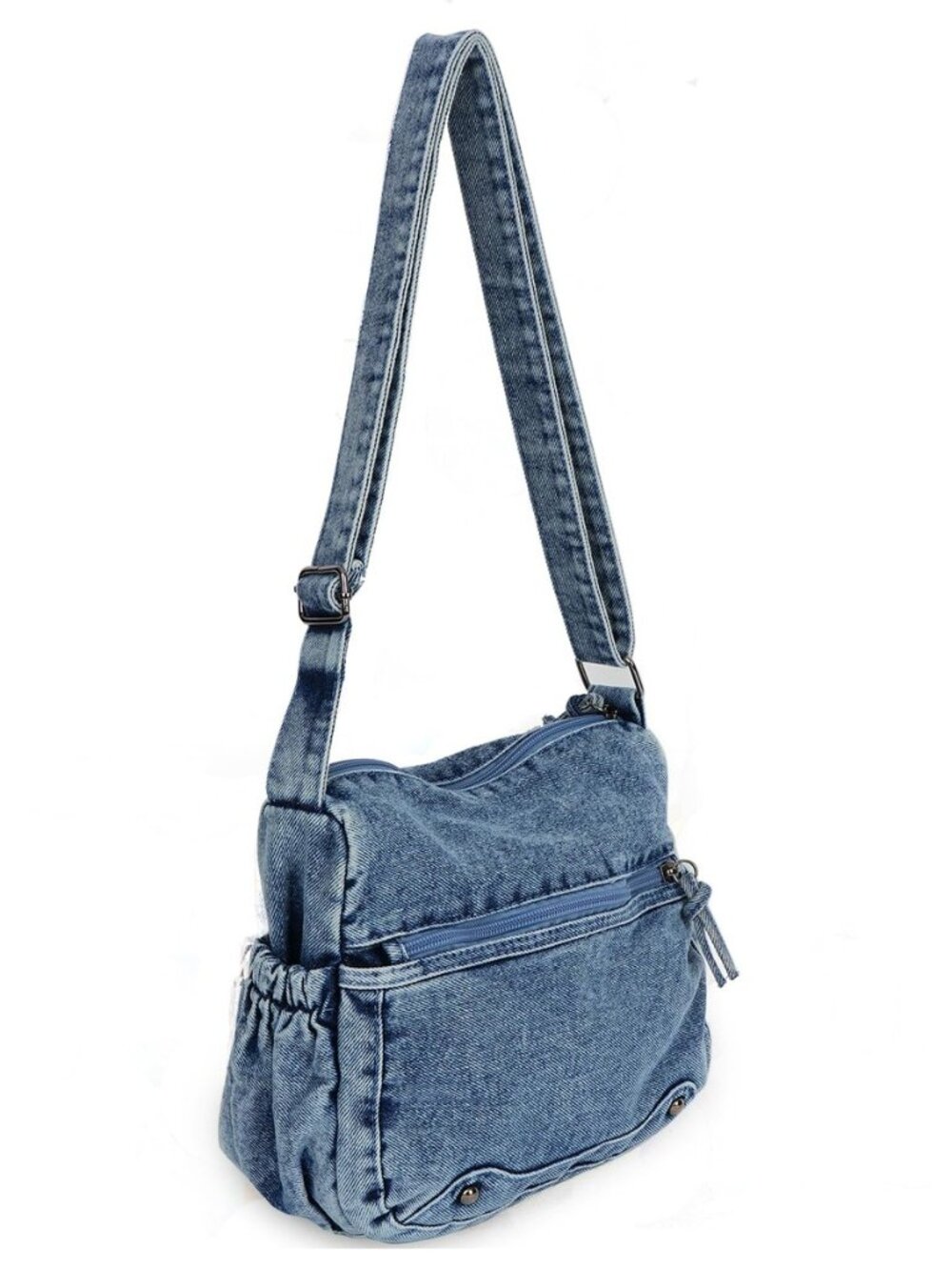 Vintage Y2K Denim Purses For Women Jean Crossbody Shoulder Bag